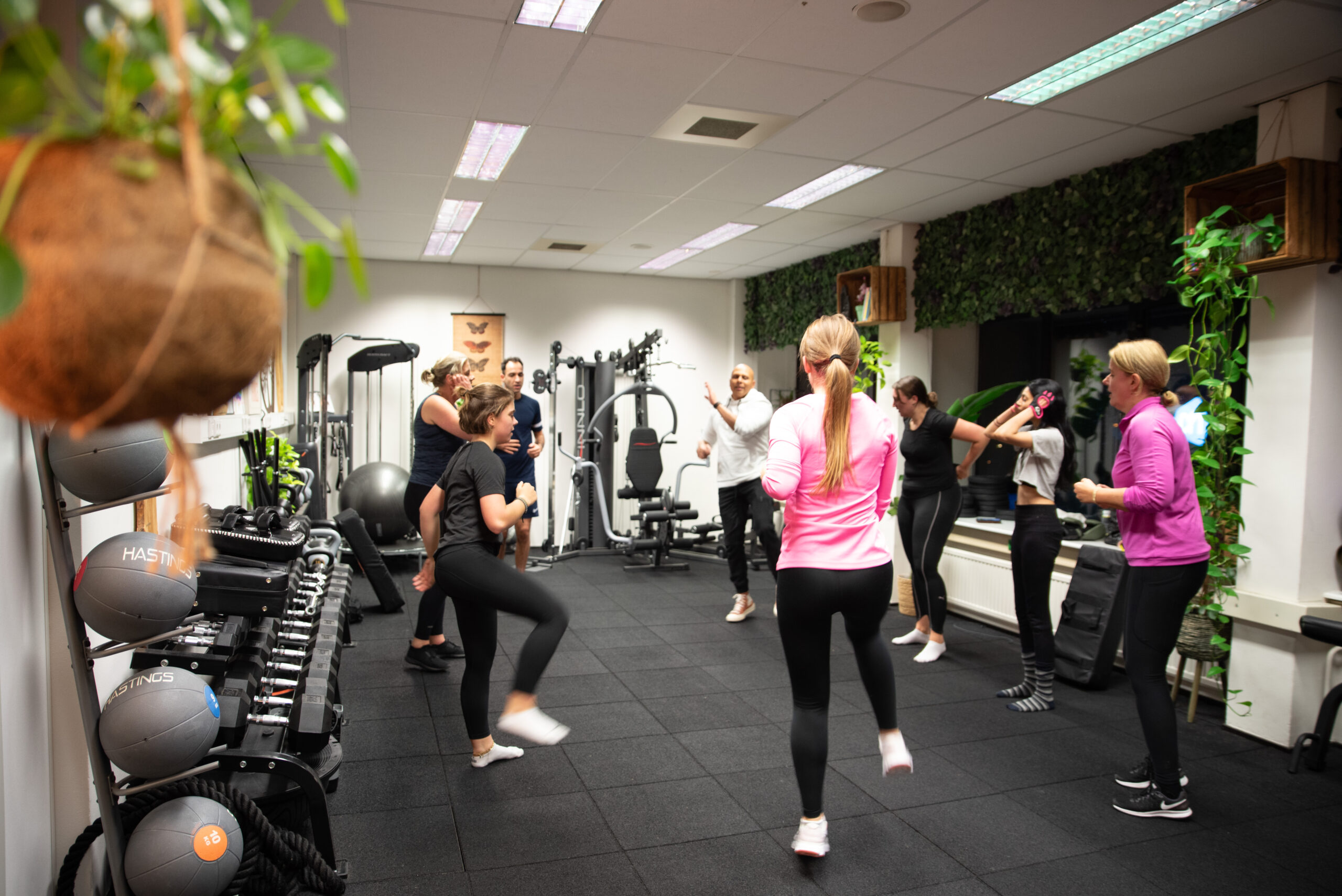 Fitness groepstraining in sportschool Haarlem