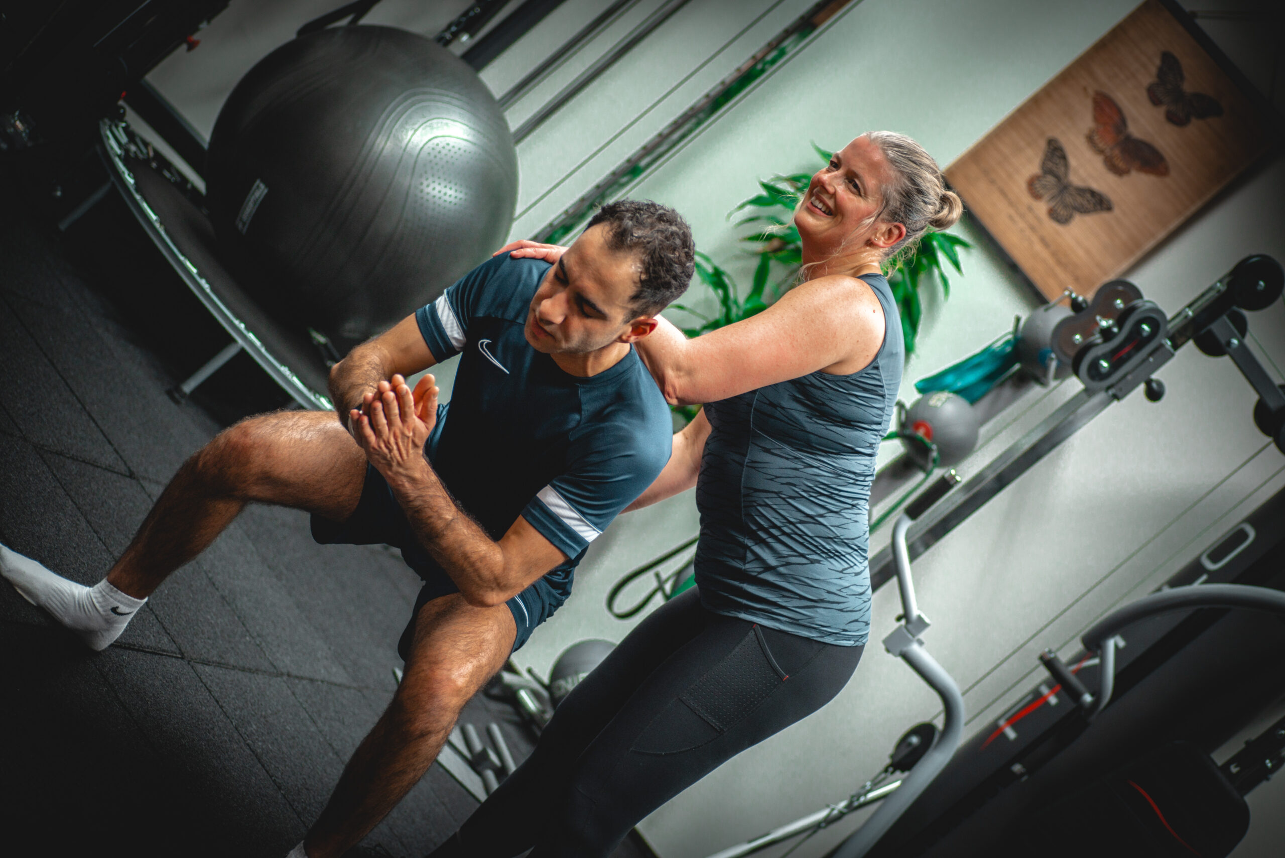 Personal training met focus op krachttraining in sportschool Haarlem
